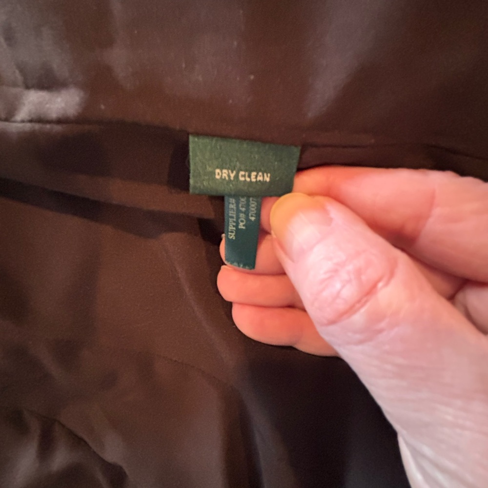 Lauren Ralph Lauren Chocolate Brown Velvet Blazer - Picture 12 of 15